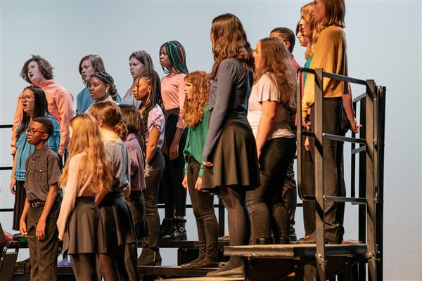 2023 All County Chorus Students Performing
